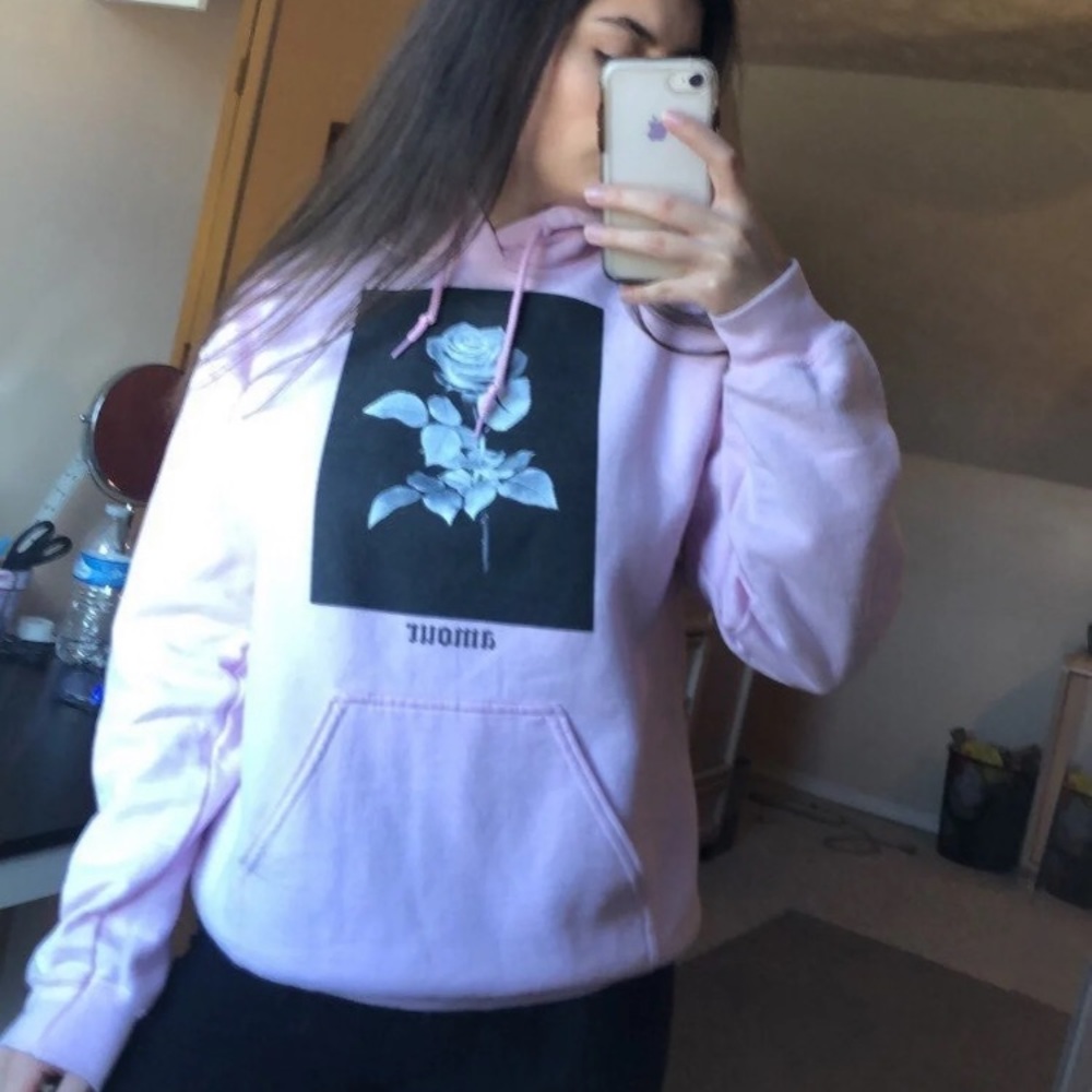 Pink sweatshirt